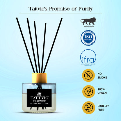 Tattvic Essence Reed Diffuser Set – Patchouli and Chamomile