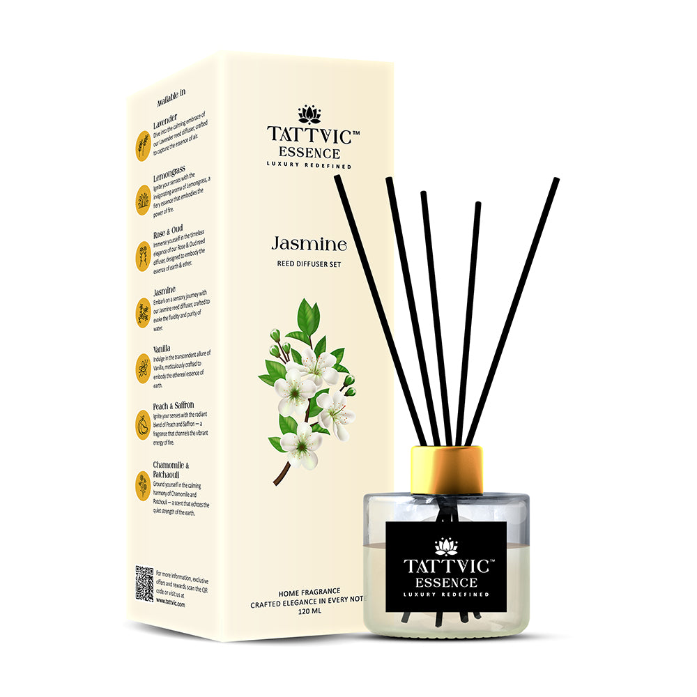 Tattvic Essence Reed Diffuser Set – Jasmine