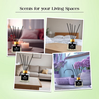 Tattvic Essence Reed Diffuser Set – Lemongrass