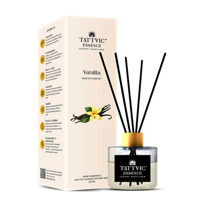 Tattvic Essence Reed Diffuser Set – Vanilla