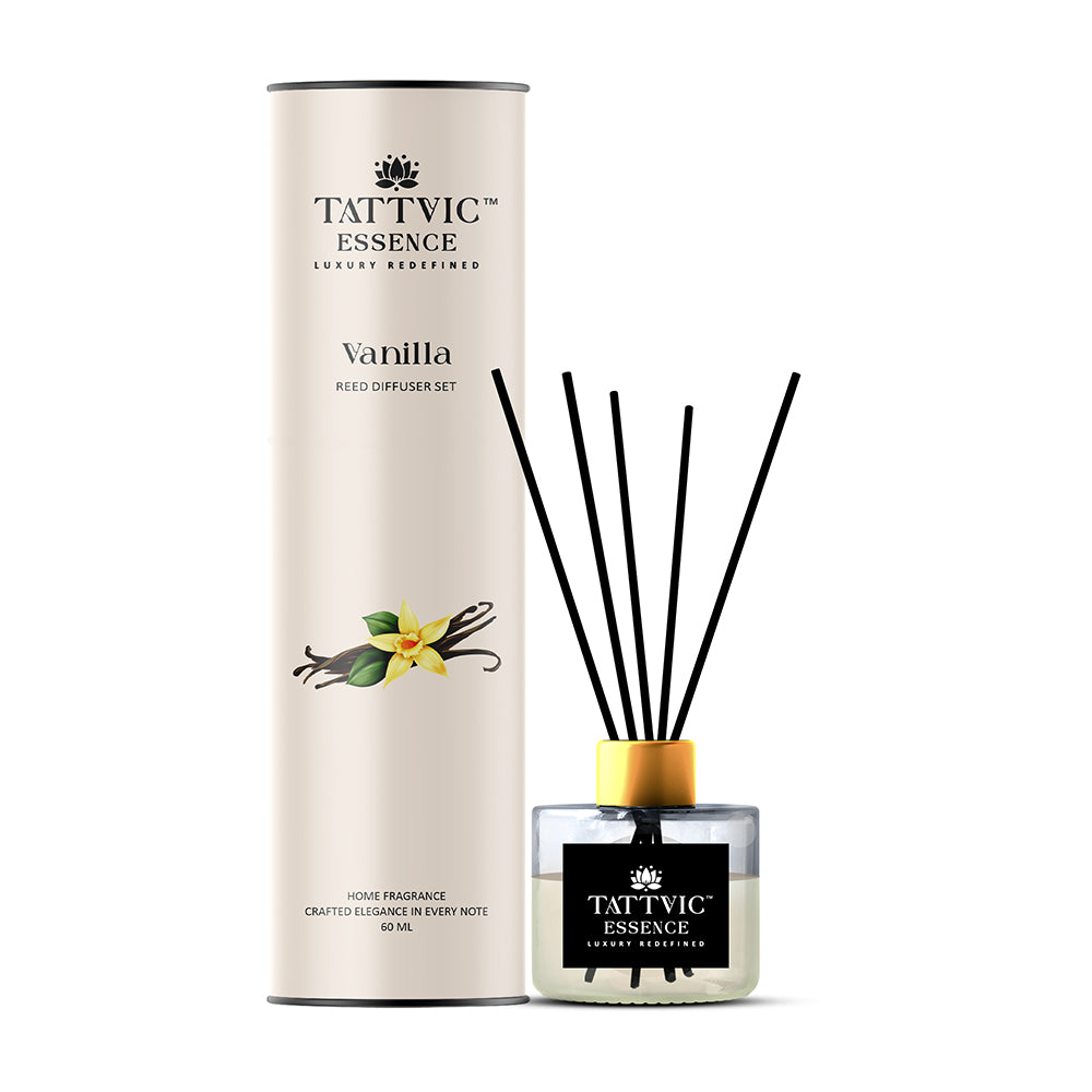 Tattvic Essence Reed Diffuser Set – Vanilla
