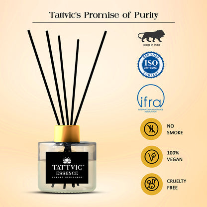 Tattvic Essence Reed Diffuser Set – Vanilla