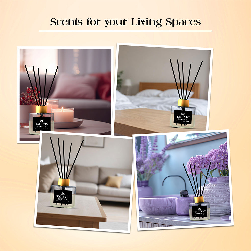 Tattvic Essence Reed Diffuser Set – Vanilla